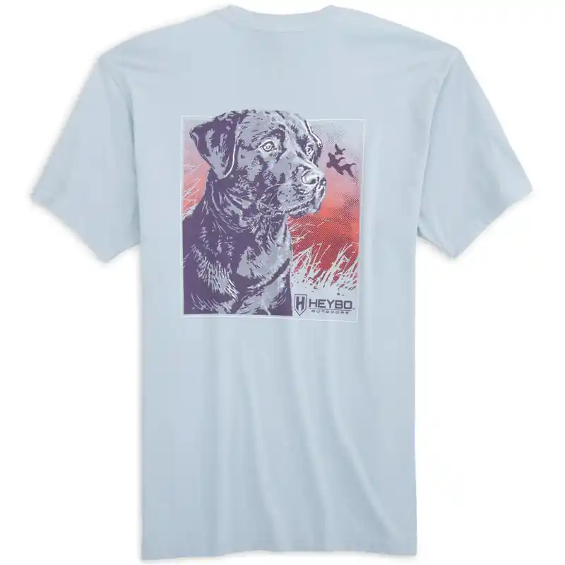 Lab In Marsh Short Sleeve Tee Shirt by Heybo