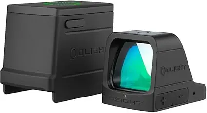 Osight 3 MOA Rechargable Dot Open Relfex Sight with Charging Cover by Olight