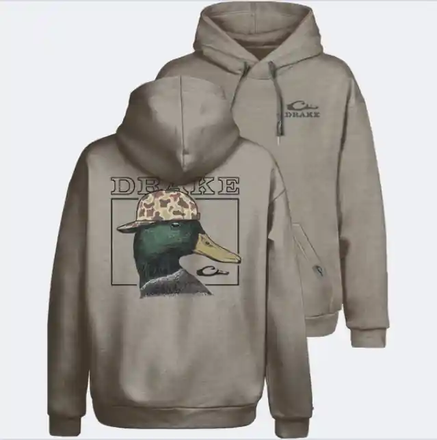 Back Cap Mallard Hoodie by Drake