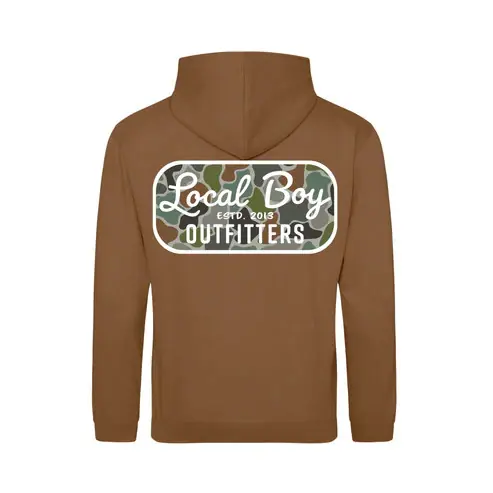 Men‘s Retro Patch FC Hoodie by Local Boy Outfitters