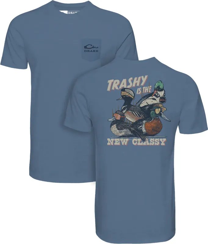 Trashy Ducks Short Sleeve Tee Shirt by Drake