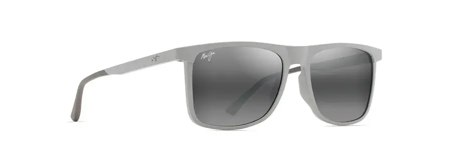 Makamae Sunglasses with Matte Gray Frames and Neutral Gray Lenses by Maui Jim