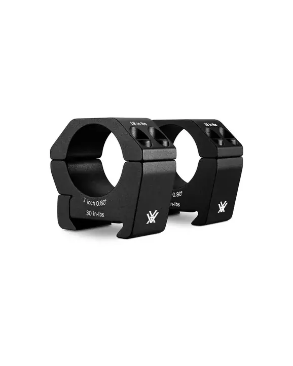 Sport Ring Scope Rings in Extra High Ring Height with 1 Inch Tube Size by Vortex Optics