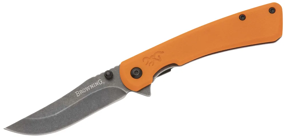 3 Inch Branded Rock Flipper Folding Knife by Browning