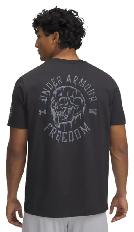 Freedom Skull Short Sleeve Tee by Under Armour