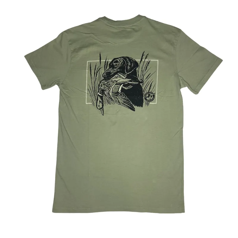 Hold Short Sleeve Pocket Tee Shirt by Prairie Oaks Waterfowl