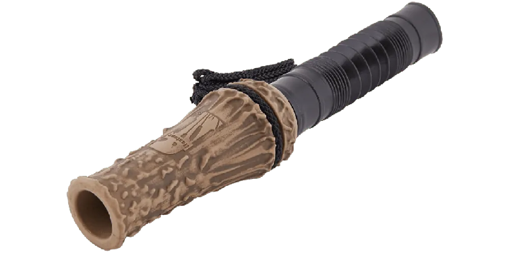 Natural Bone GruntR Deer Call with Antlerization by Flextone Game Calls