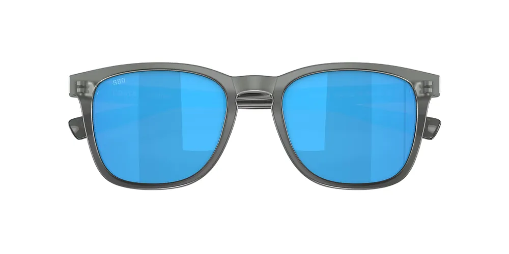 Sullivan Sunglasses with Matte Gray Frames and Blue Mirror Polarized Glass Lenses by Costa Del Mar