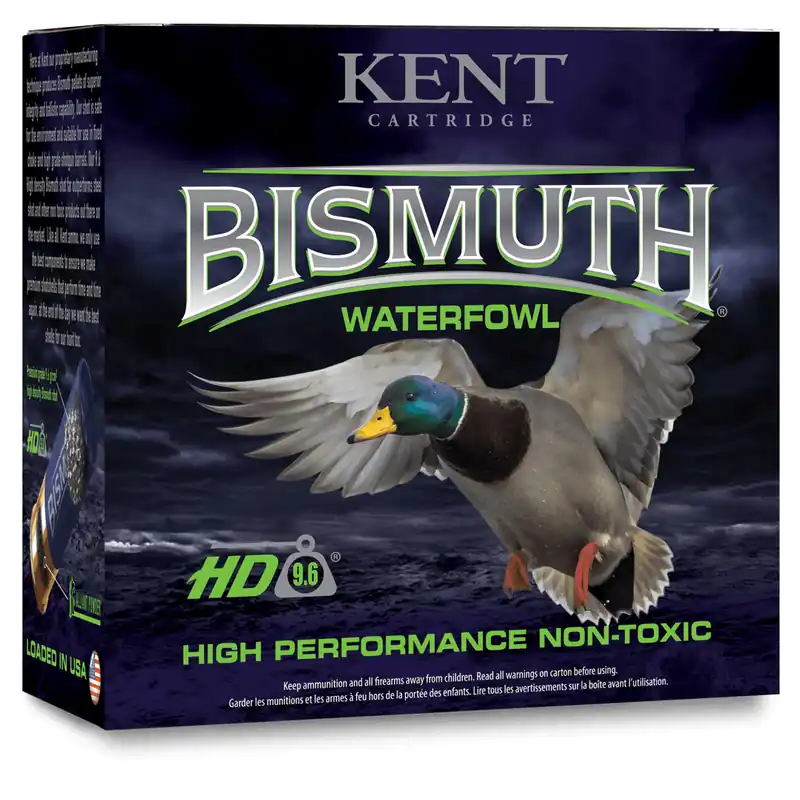KENT Waterfowl & Upland 1,400 fps 20 Gauge 3" 1 oz. 5 Bismuth Shot Shotgun Ammunition