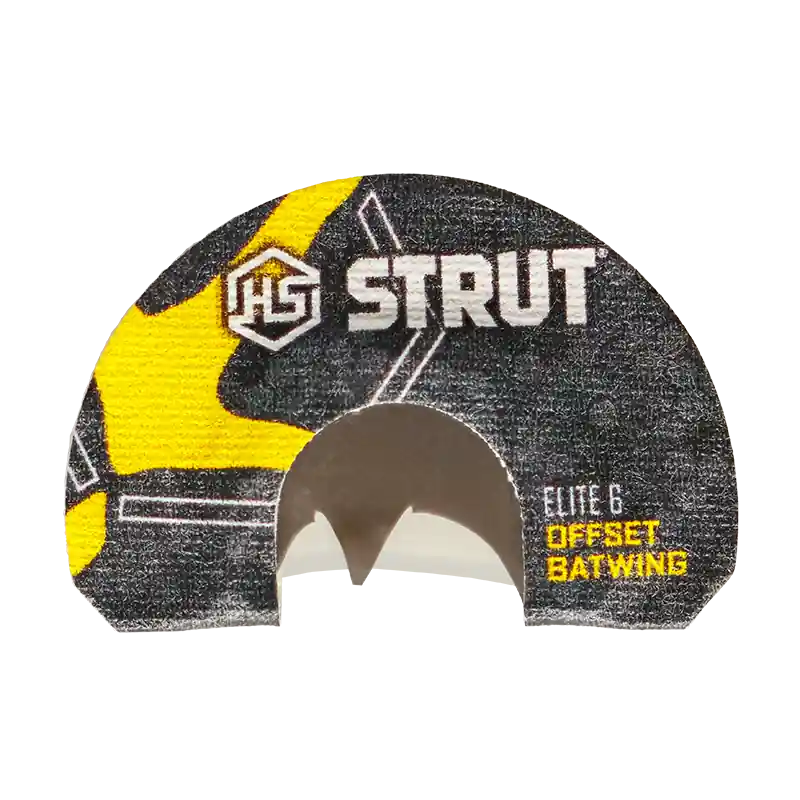 Elite 6 series Offset Batwing Diaphragm Turkey Call by Hunters Specialties