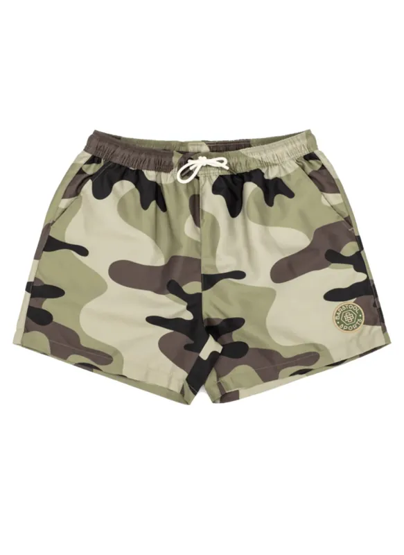 Barstool Camo Swim Trunks by Old Row