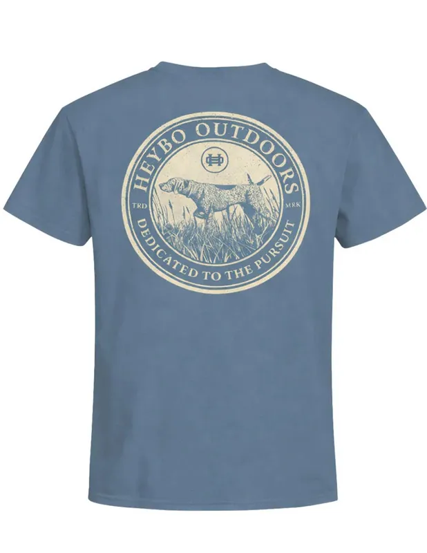 Men‘s GSP Seal Short Sleeve Graphic Tee Shirt by Heybo