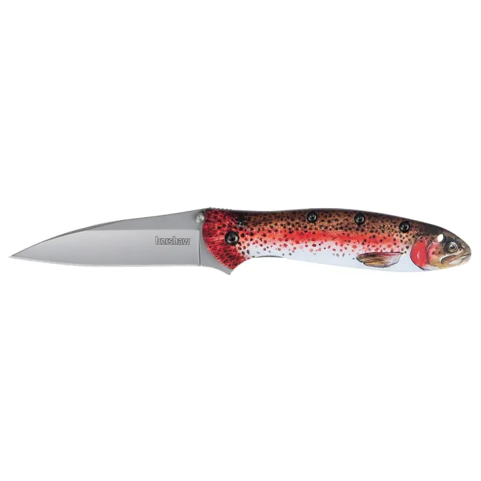 Leek Folding Knife in Rainbow Trout by Kershaw Knives