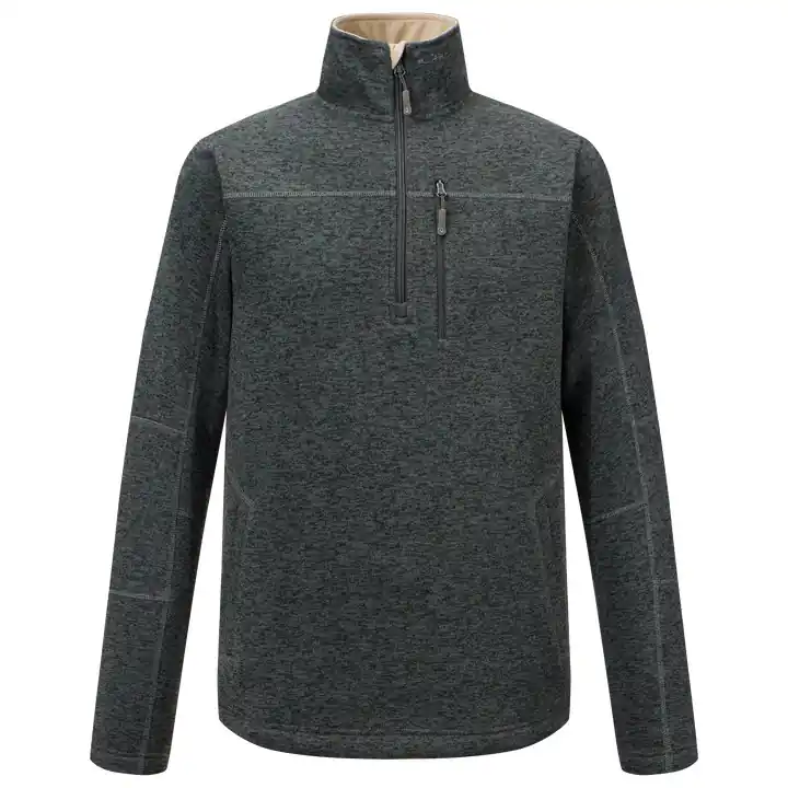 Fall Brake Half Zip Fleece Sweater Fleece by Drake
