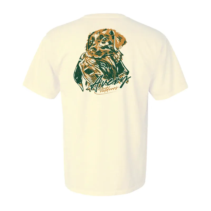 Men‘s Lab Duck Sketch Short Sleeve Graphic Tee Shirt by Avery