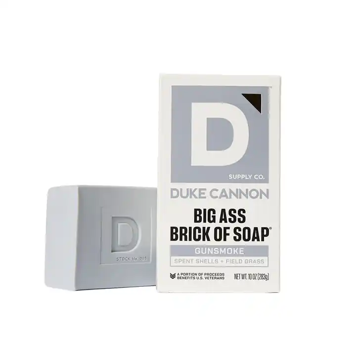 Big Ass Brick of Soap Gun Smoke by Duke Cannon
