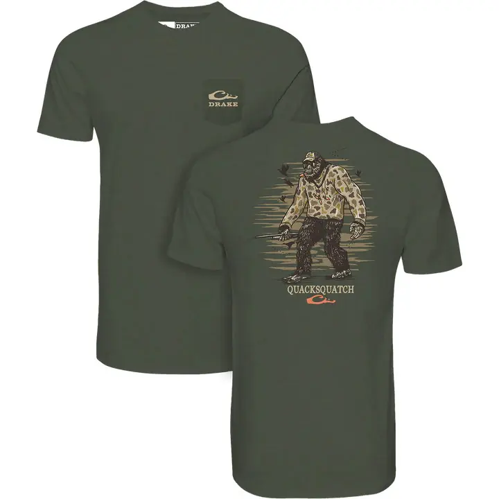 Youth Quaksquatch Short Sleeve Graphic Tee Shirt by Drake