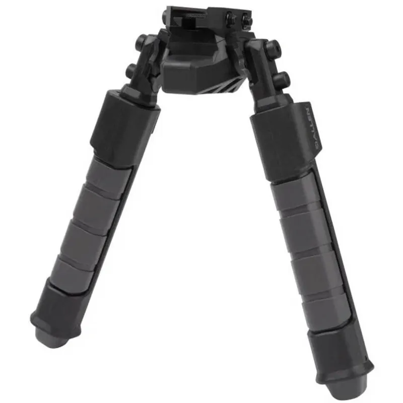 Helix Rifle Bipods with Rapid Snap Legs in Black by Allen Company