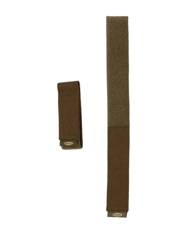Heritage Ankle Garter in Marsh Brown by Banded
