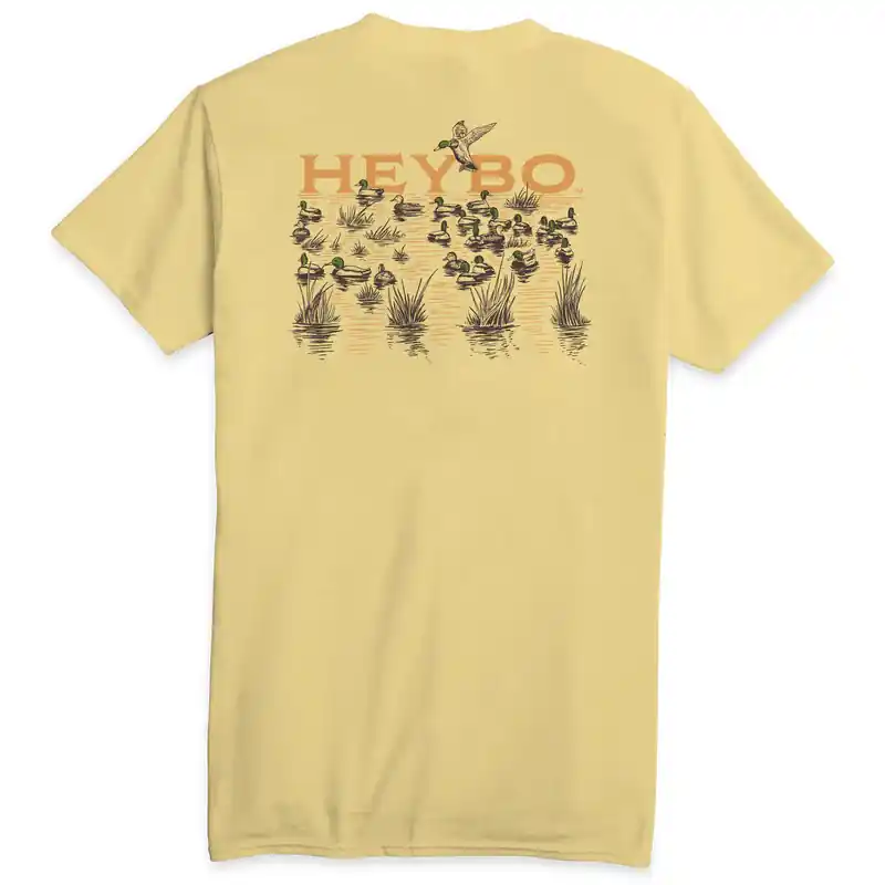 Flying In Short Sleeve Tee by Heybo