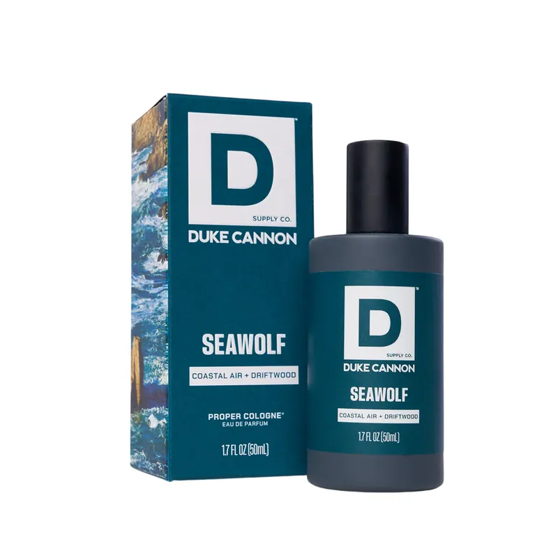 Seawolf Scented Proper Liquid Cologne by Duke Cannon