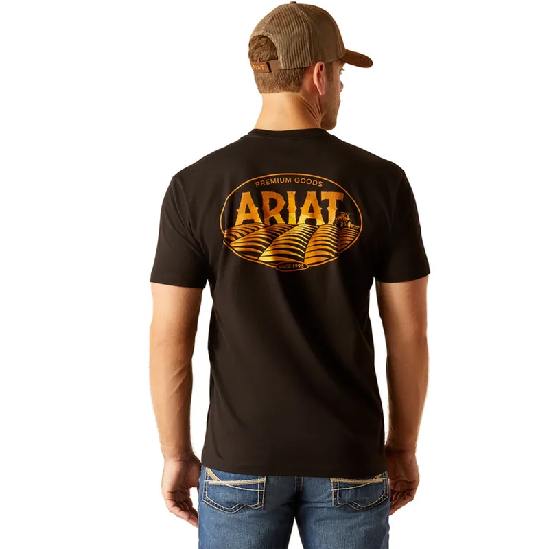 Farm Fields Short Sleeve Tee Shirt by Ariat