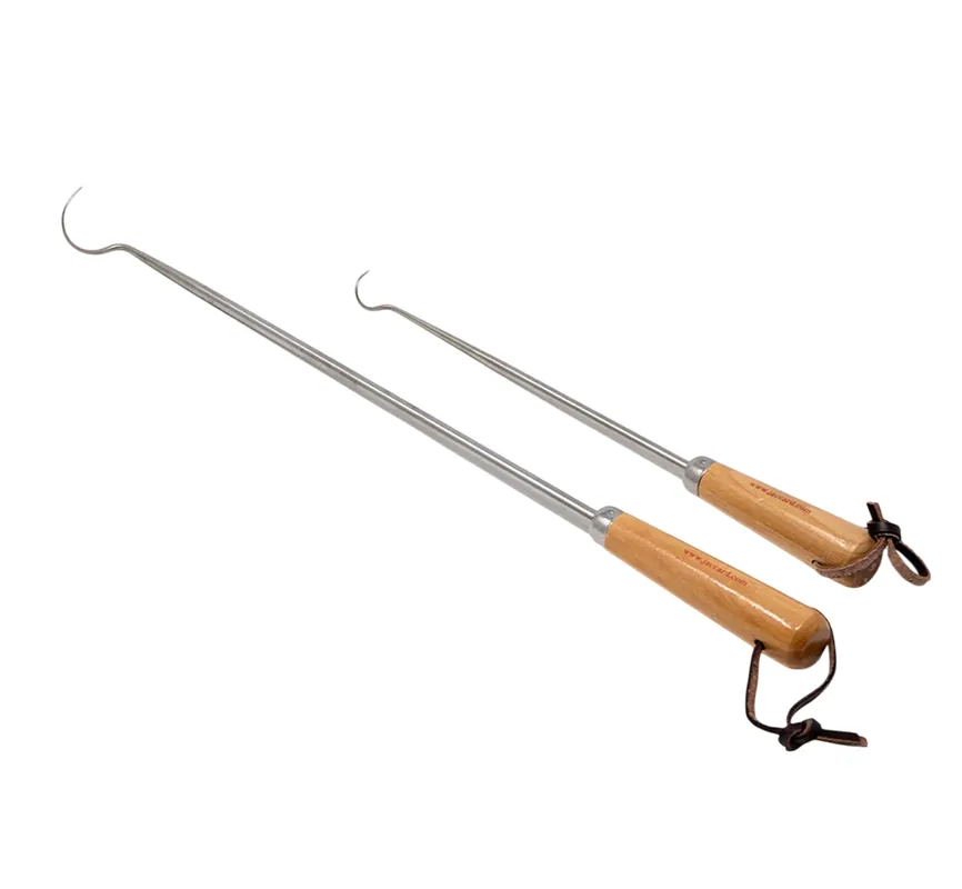 2 Pack 12 & 19 Inch Pigtail Food Flipper by Big Green Egg