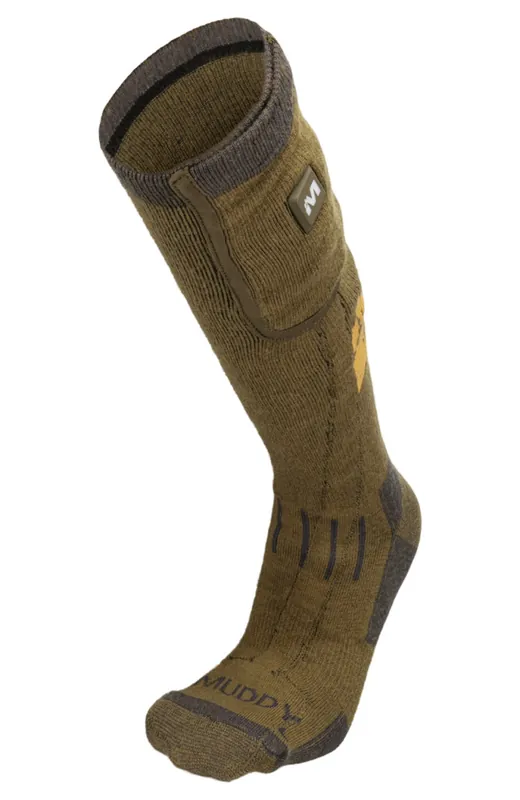 Adult Nucleus Heated Socks by Muddy