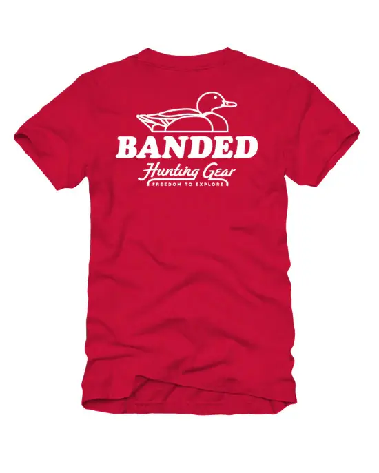 Casual Duck Short Sleeve Tee Shirt by Banded