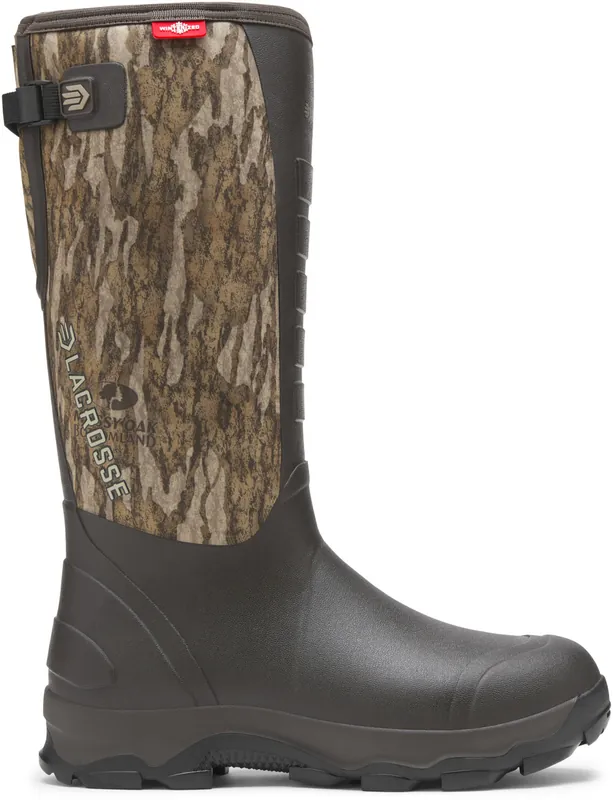 16" Alpha Lite II Cold Weather Rubber Boots in Mossy Oak Bottomland by Lacrosse Footwear