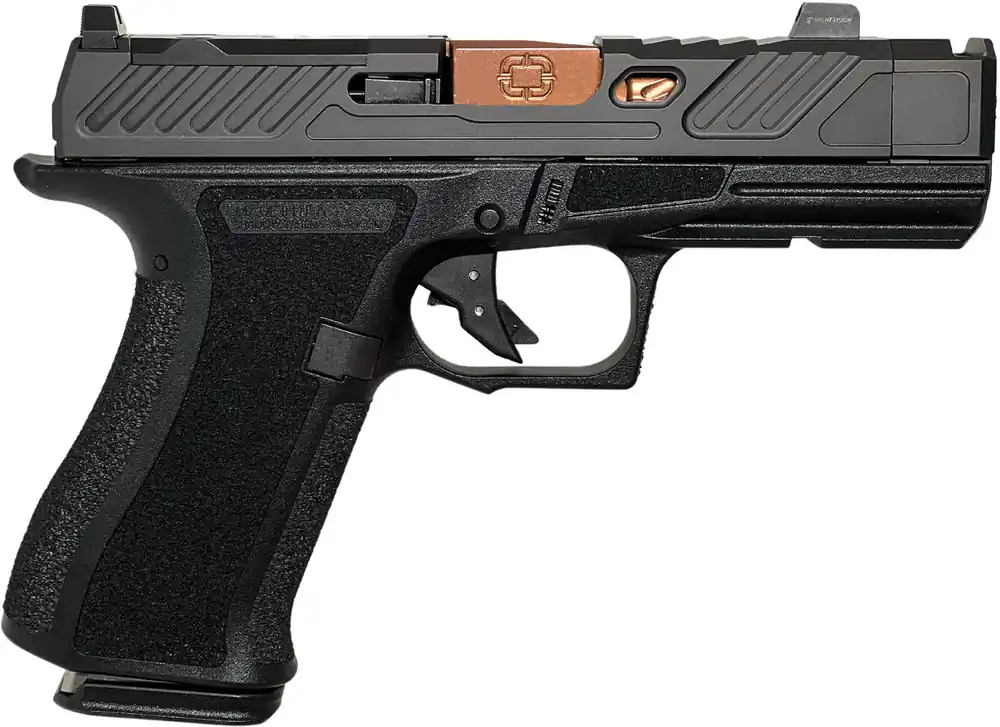 Shadow Systems CR920XP Elite Compensated Subcompact 9mm Luger 3.65" Barrel Semi Auto Handgun with Black Frame