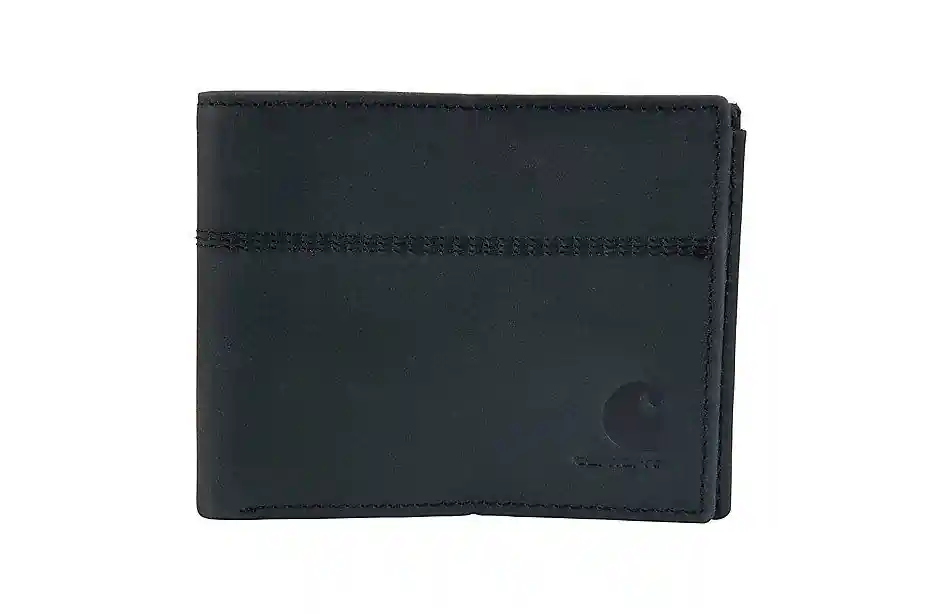 Saddle Leather Bifold Wallet by Carhartt
