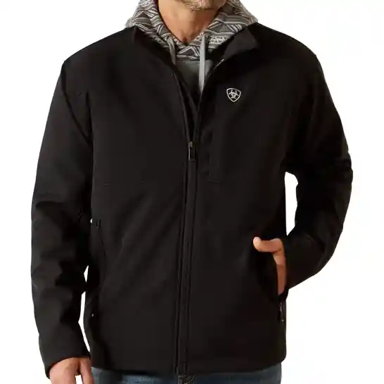 Men‘s Black Vernon Softshell Jacket by Ariat
