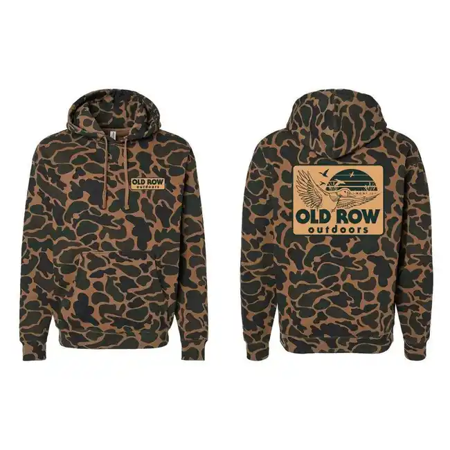 Flying Duck Camo Hoodie by Old Row