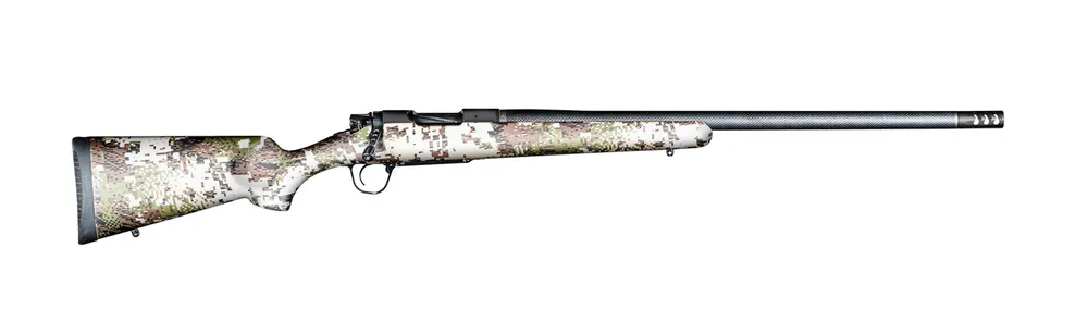 Christensen Ridgeline FFT 7 PRC Bolt Action Rifle with Optifade Subalpine Carbon Stock
