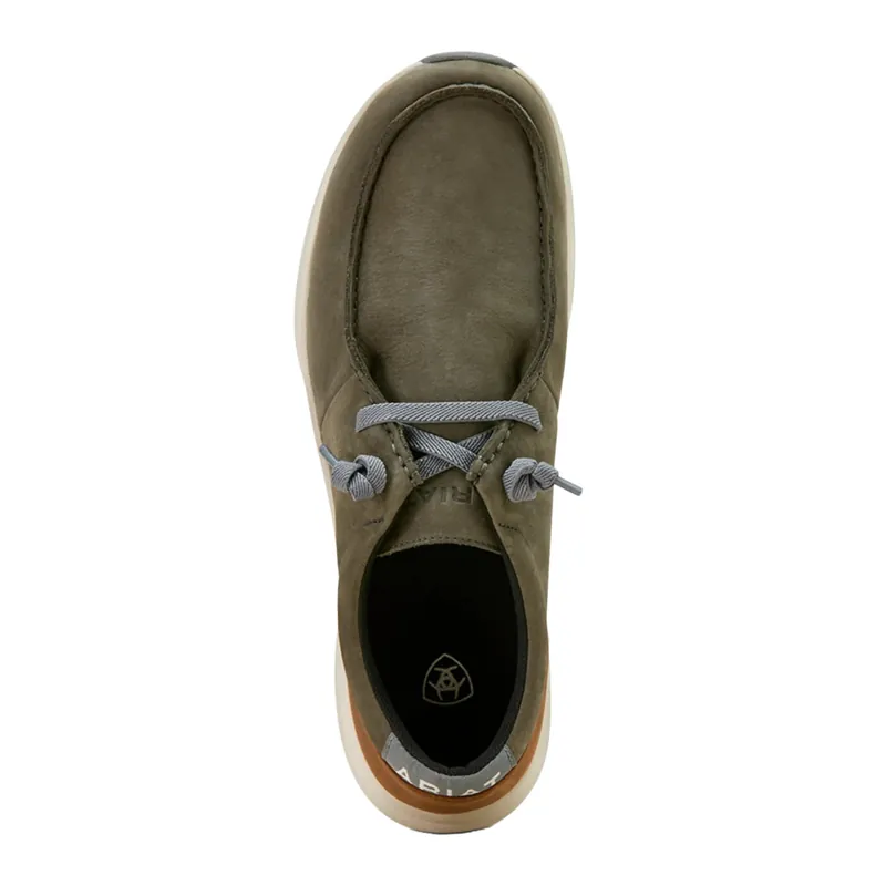 Buckeye Dark Grey Waterproof Lace Up Shoe by Ariat