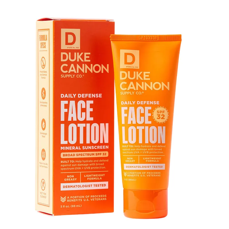 Daily Defense Face Lotion 3oz by Duke Cannon