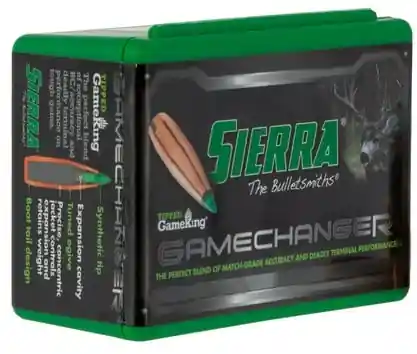 Sierra Game Changer 2,600 fps 7mm 165 Grain Tipped GameKing Boat Tail Hollow Point Rimfire Ammunition