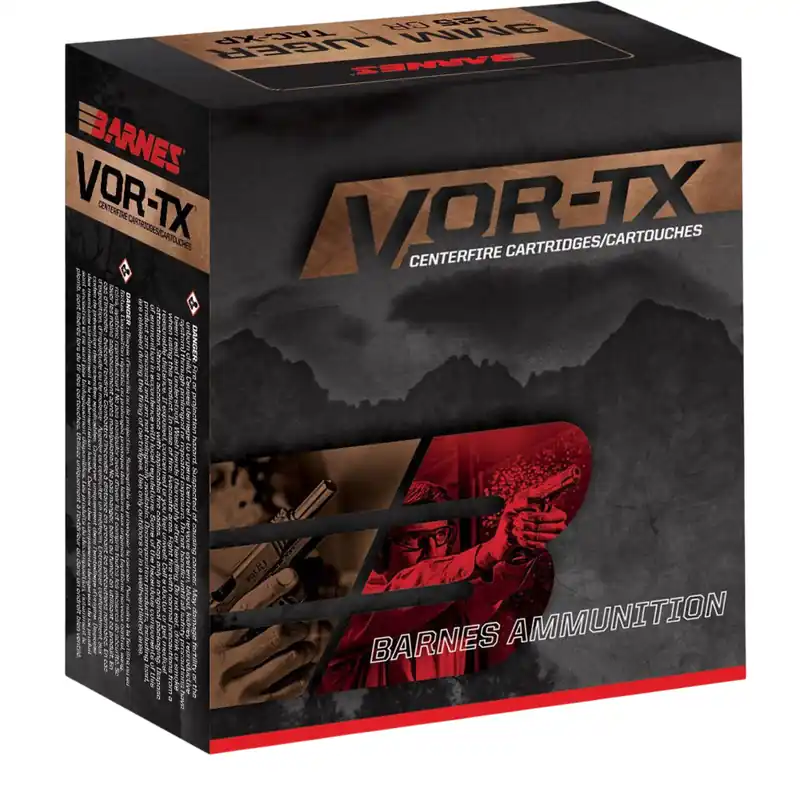 Barnes Vor-Tx XPB 1,300 fps 44 Remington Magnum 225 Grain Solid Copper Hollow Point Handgun Ammunition