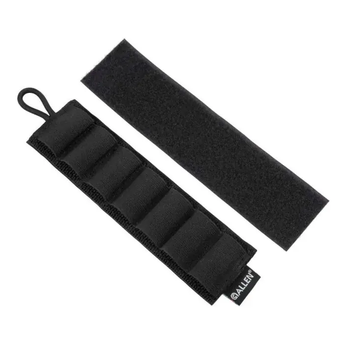12ga 7rd Ammo Card in Black by Allen Company