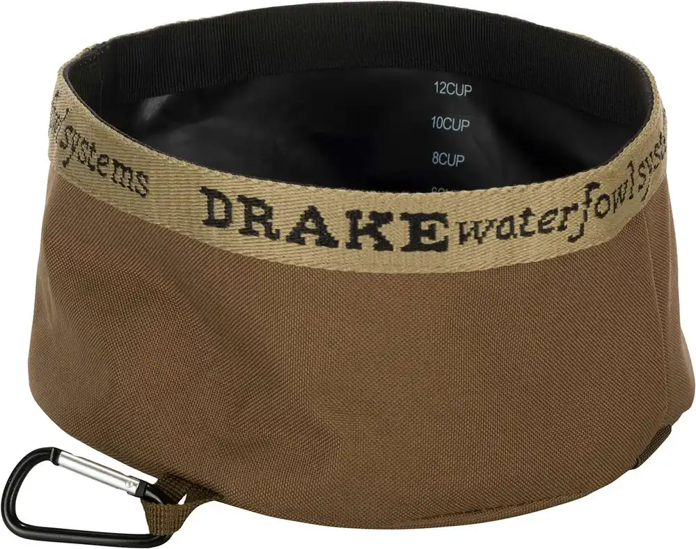 Gun Dog Travel Food and Water Bowl by Drake