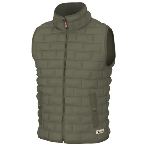 Men‘s Brick Quilted Vest by Local Boy Outfitters
