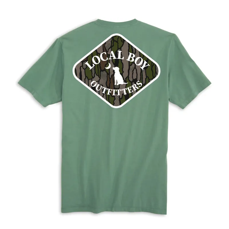 Diamond Plate Timber Short Sleeve Tee by Local Boy Outfitters