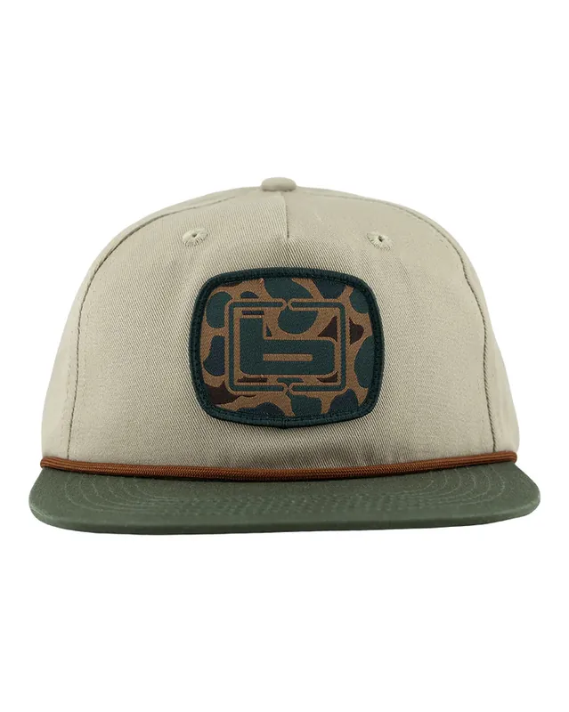 Adult LOST Goat Rope Hybrid Solid Snapback Cap by Banded