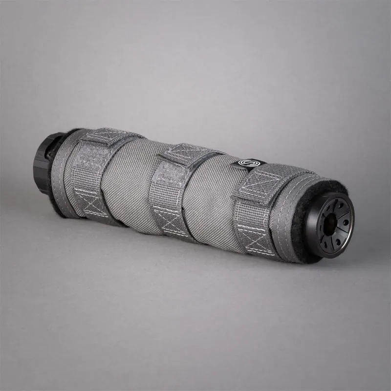 6 Inch Grey High Temp Suppressor Cover by SilencerCo