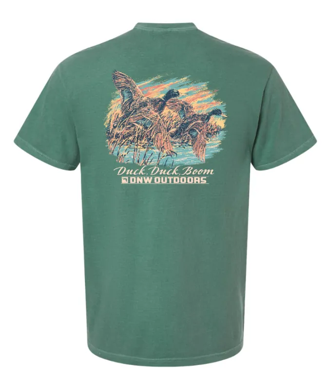 Duck Duck Boom DNW Outdoors Logo Short Sleeve Tee Shirt