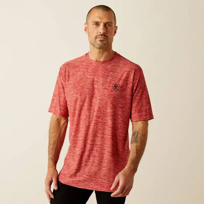 Thematic Logo Charger Short Sleeve Tee Shirt by Ariat