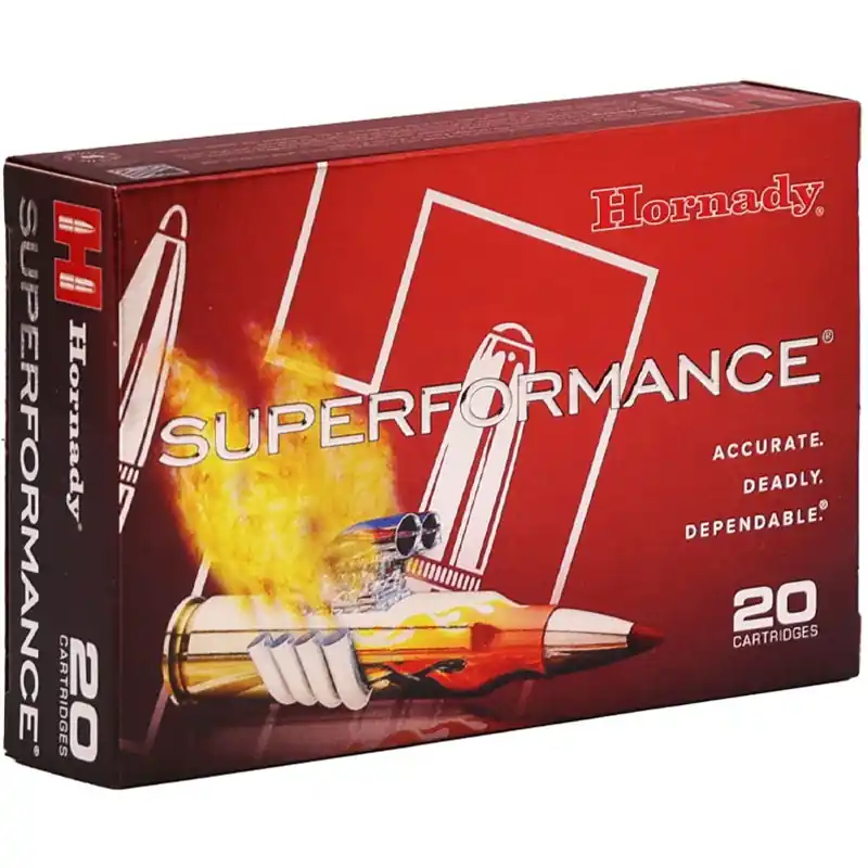 Hornady Superformance 3,110 fps 25-06 Remington 117 Grain Super Shock Tip Rifle Ammunition