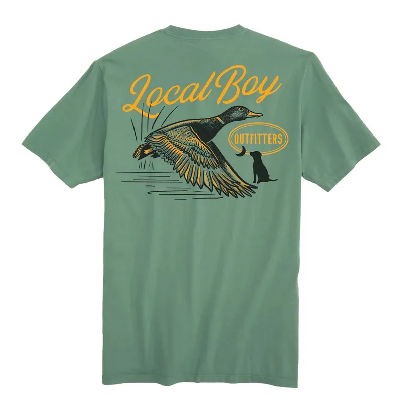Toddler Moonlit Mallard Short Sleeve Tee Shirt by Local Boy Outfitters