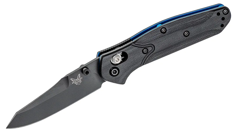 2.92 Inch Carbon Fiber Mini Osborne Axis Lock Folding Knife by Benchmade